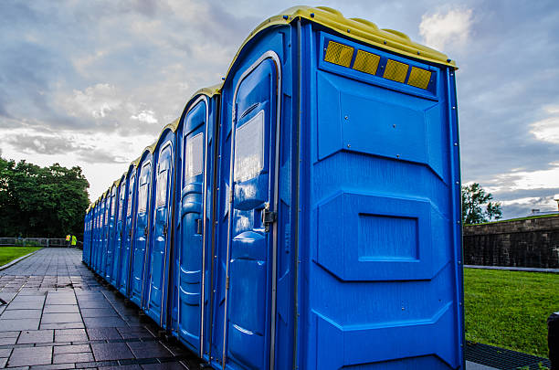 Porta potty delivery and setup in South Lebanon, OH